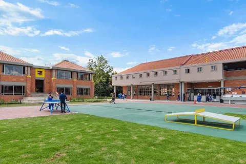 Vista del interior del Colegio Ciudadela