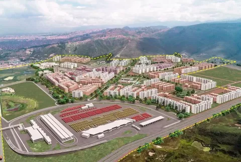 Espacios del Proyecto de vivienda La Macarena Colsubsidio
