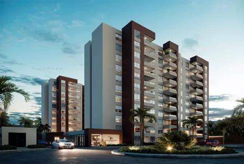 Fachada del proyecto de vivienda Eufonnía