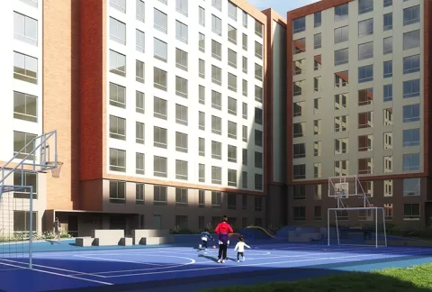 Espacios del Proyecto de vivienda La Macarena Colsubsidio