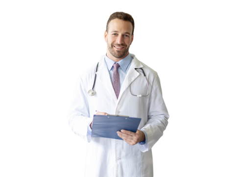 Doctor sonriendo