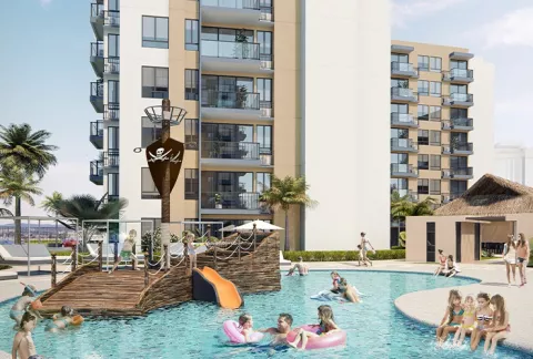 Imagen del plano del proyecto de vivienda Porto Novo