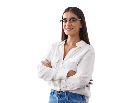 Mujer sonriendo
