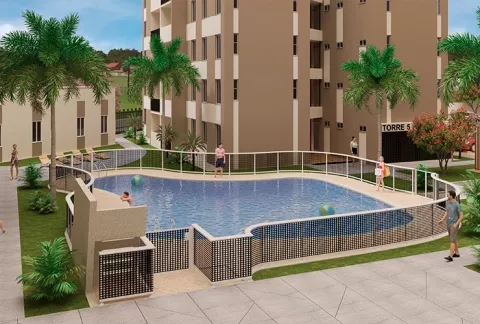 Parte interior del apartamento del proyecto de vivienda Payandé