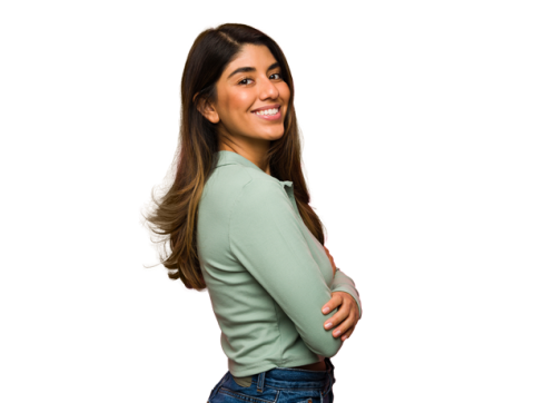 Mujer sonriendo