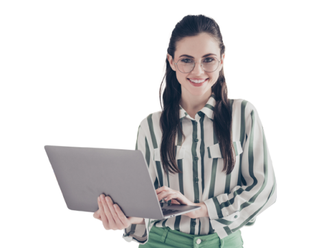 Mujer sonriendo