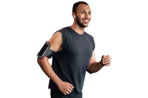 Hombre corriendo