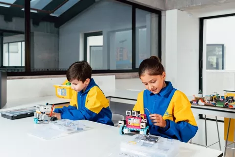 Estudiantes de los colegios de Colsubsidio