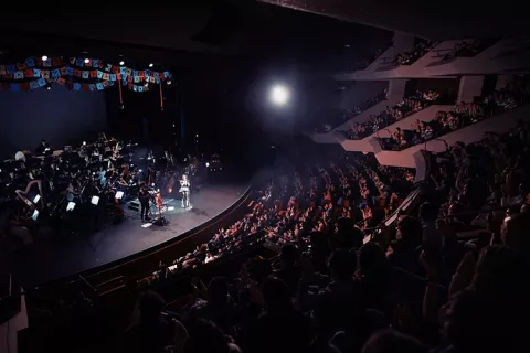Presentación en el Teatro Colsubsidio.