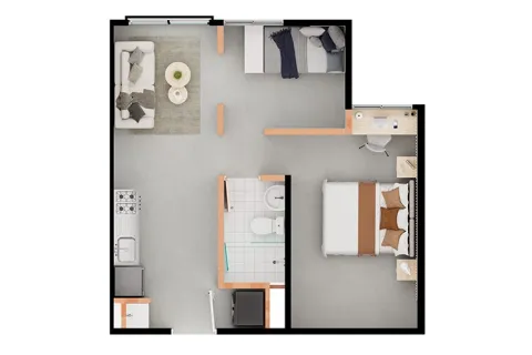Apartamento tipo C