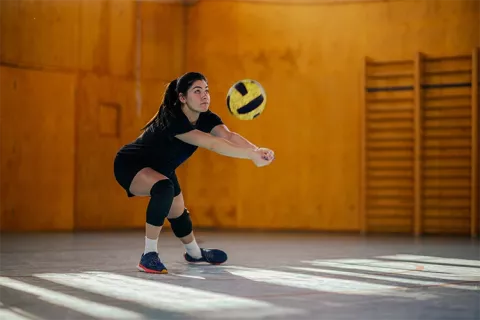 Escuela de voleibol Colsubsidio.