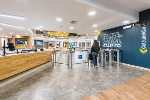 Espacios del Centro para el Desarrollo Empresarial y del Talento