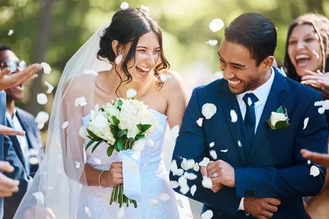 Celebración de una boda en Colsubsidio.