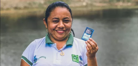 Purificación de fuentes no potables