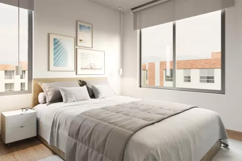 Apartamento proyecto de vivienda La Macarena: habitación 1