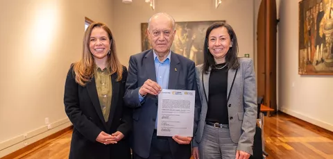 Firma de la alianza Universidad de los Andes y Colsubsidio