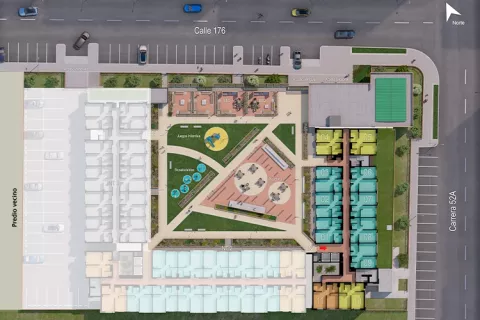 planos proyecto de vivienda Baviera Park
