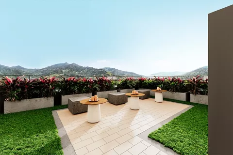 Proyecto de vivienda Karakalí: mirador.