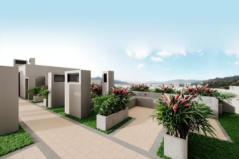Proyecto de vivienda Karakalí: zona festival.