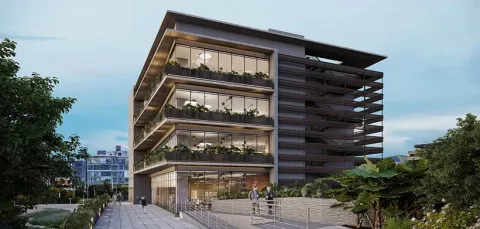 Nuevo edificio de Colsubsidio en Chía.