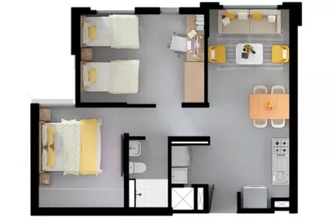apartamento 46 mts senderos de Fontibón