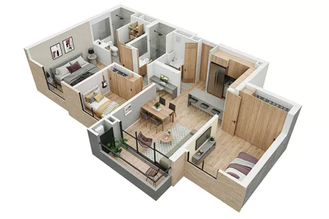 apartamento 77 mts alamo veramonte