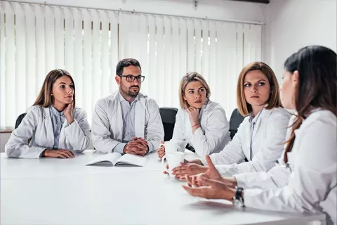 auditores médicos que estudiaron en el c urso sin costo de Colsubsidio
