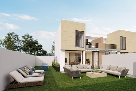 Exterior casas proyecto de vivienda Cabo Verde Maio