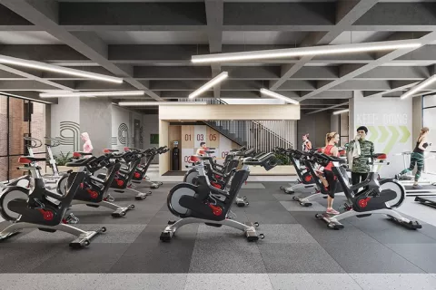 Gimnasio proyecto de vivienda Urbana 30 