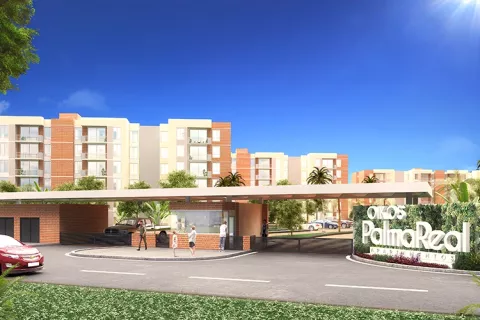 fachada proyecto de vivienda Palma Real
