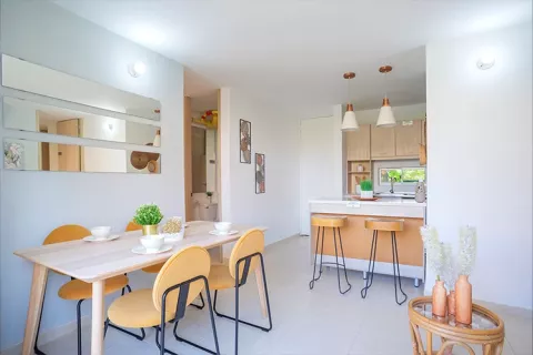 salacomedor proyecto de vivienda Palma Real