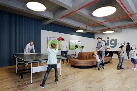 Zona de juegos proyecto de vivienda Savanna Santa Clara