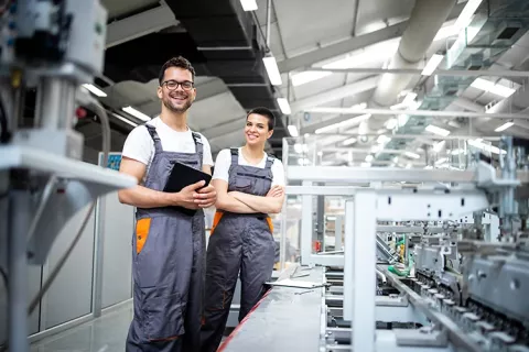 operarios que hicieron la ruta integral de empleabilidad Colsubsidio