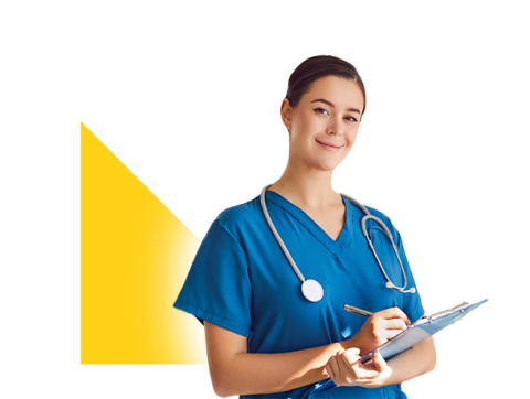 Médico que estudió en los cursos de formación Colsubsidio