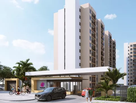 fachada proyecto de vivienda San Pablo Orquídeas