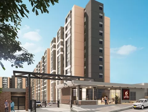 proyecto vivienda Colsubsidio y Oikos: Panoramik Club House