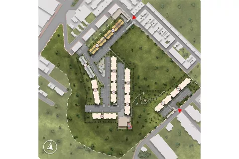 planos proyecto de vivienda Panoramik Club House