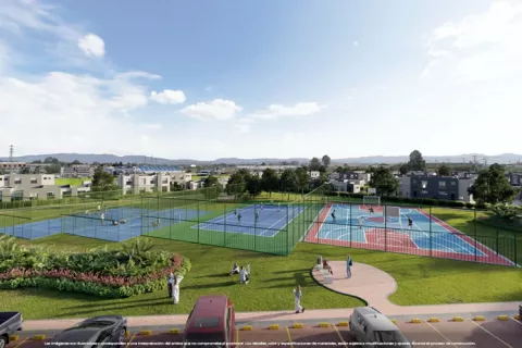 Canchas múltiples de Kundara Casas Campestres