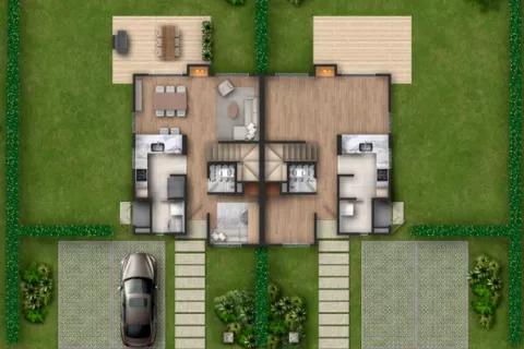 Casa tipo C de Kundara Casas Campestres