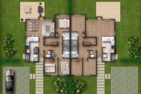 Casa tipo D de Kundara Casas Campestres