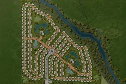 Plano urbanístico de Kundara Casas Campestres