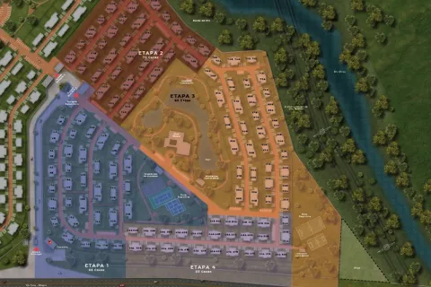 Urbanismo por etapas de Kundara Casas Campestres