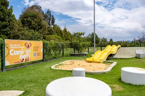 Arenero del parque de entretenimiento de Colsubsidio