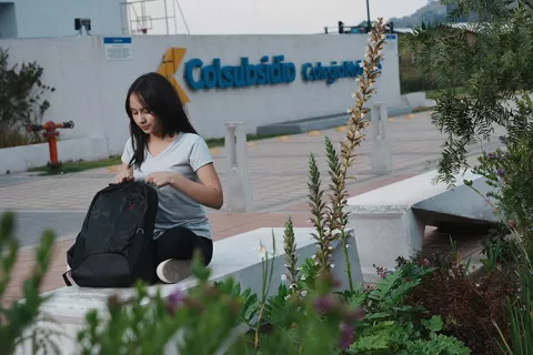Estudiante del Colegió Maiporé de Colsubsidio.