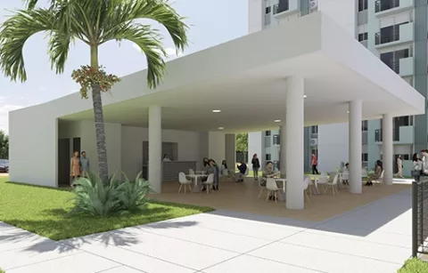 salón comunal de proyecto reserva guayacán