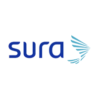 Logo de la aseguradora aliada a Colsubsidio: Sura