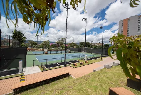 Espacio deportivo club La colina. 