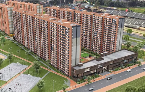 vista aérea proyecto Urbania eco