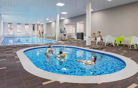 piscina para niños