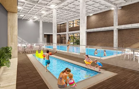 piscina niños